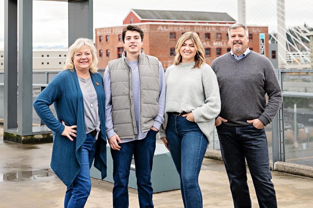 Lisa, Reed, Maren & Kevin Culbert